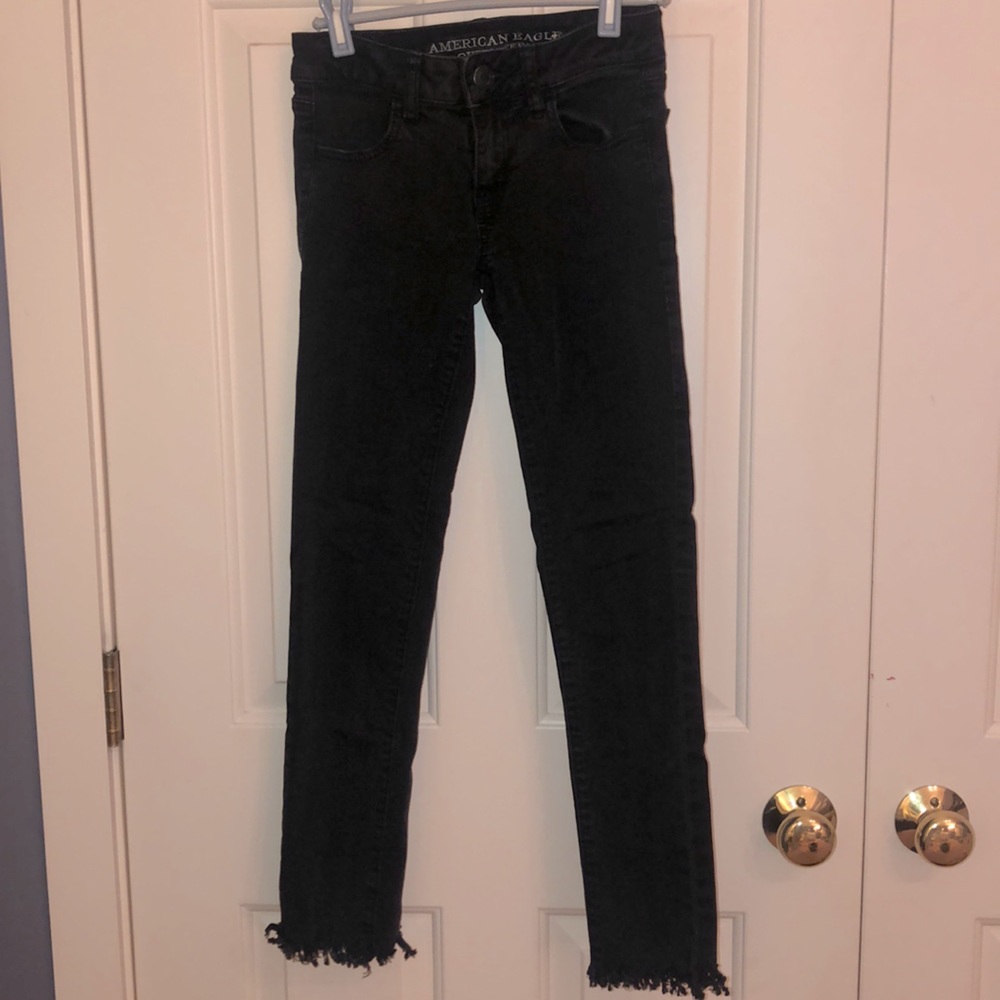 Black American Eagle Jeans